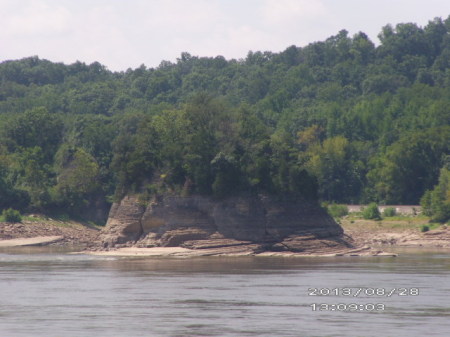 Tower Rock-Missouri side Mississippi River