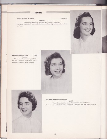 Bonnie Loughran's album, St Vincent Class of &#39;57