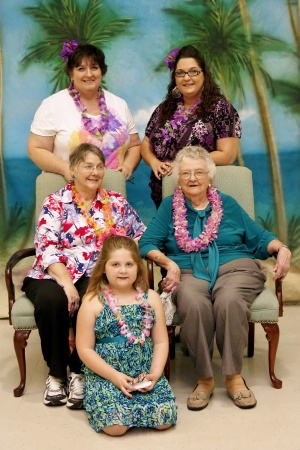 5 generations  / 100th birthday