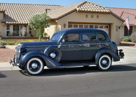 Our restored 1936 Dodge Brothers Touring Sedan