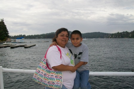 At Lake Arrowhead