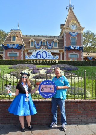 Celebrating My 60th AND Disneyland's 60th !!!