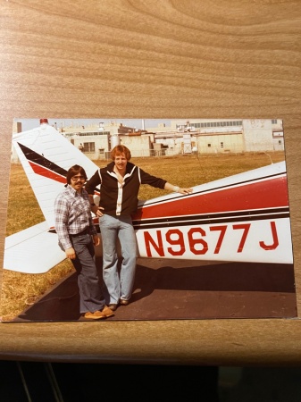 Flying back in the 70's