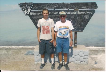 Seth Rogers and Robert Austin at Bonneville 2014