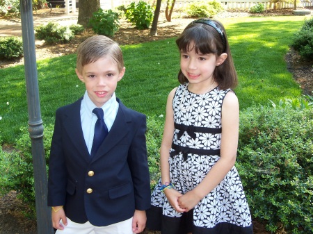 My grandchildren at their uncles wedding in 2009