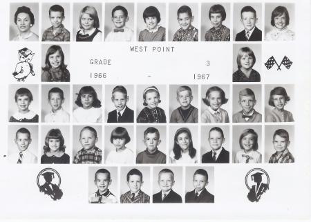 West Point Elementary 3rd Grade 1966/ 1967