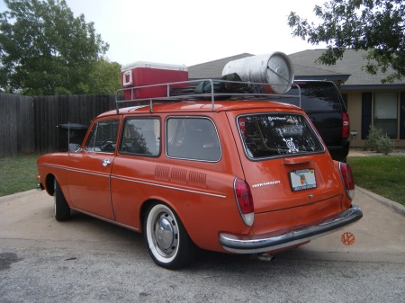 My sons 70 VW Squareback