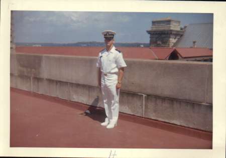 Midshipman 4th class at Bancroft Hall