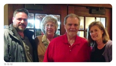 Son Jeff, Wife Nancy, Nelson & Daughter Sue