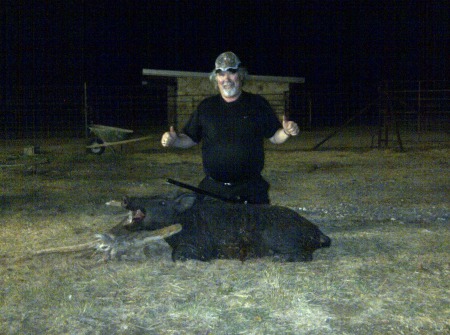 Doc Sherm, 2nd trip to Texas Hog hunting