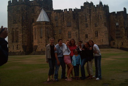 Northumberland castle England