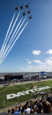 Thunderbirds over Daytona Speedway 2-19-24