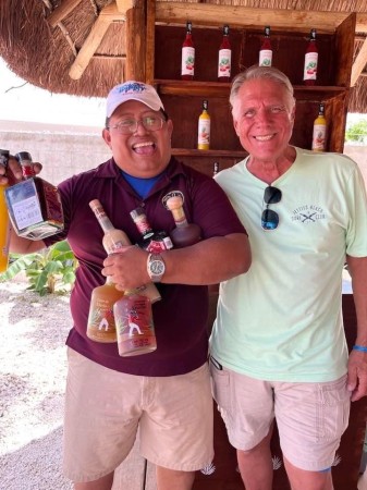 Tequila store in Cozumel