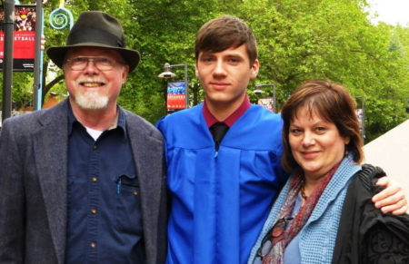 My grandson Eli's highschool graduation.