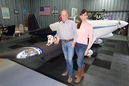 Mindy, Pat, Gretel and the RV7