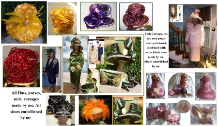 Hats Accessories Clothing all made by me