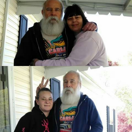 my dad chet and me my dad n my daughter 2015 