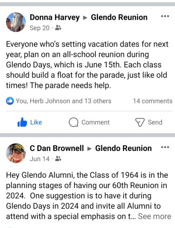 Glendo High School Reunion