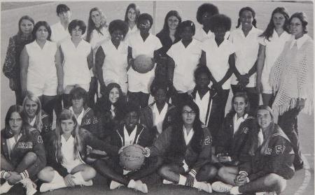 Girls BBall Varsity & Junior Varsity Team 1972