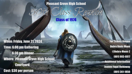 Pleasant Grove High School Class of 1974 Reunion