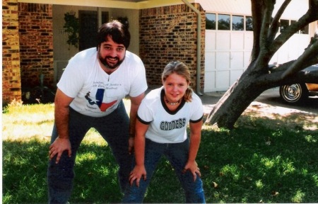 My first born and her father