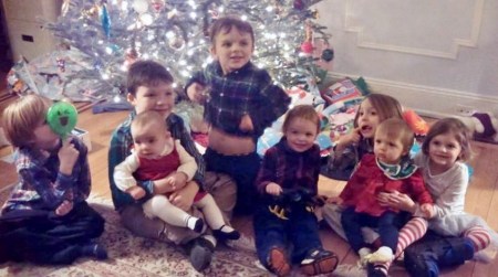 8 of 13 total grandchildren Christmas '14