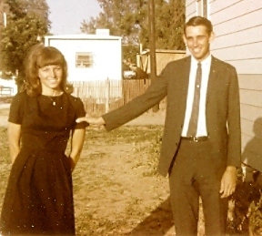 Edith and Len May 1967 Chandler, AZ