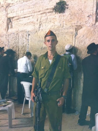 Eliel at the Western Wall