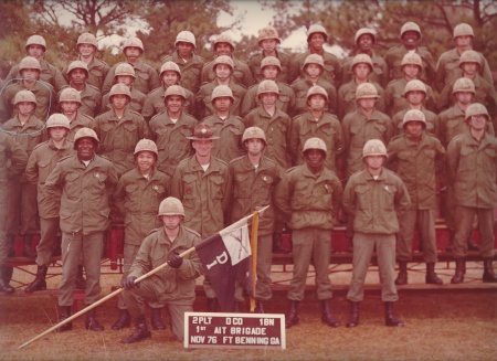 AIT- Infantry Training  Nov '76