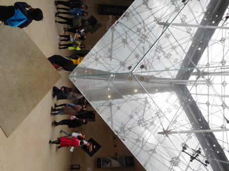 Inverted Pyramid, the Louvre, Paris