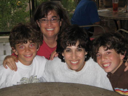 2006 w/sister & nephews visiting CO.