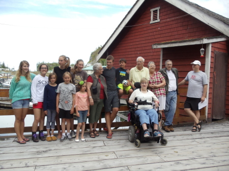 The Betts Family reunion summer of 2014 at tel