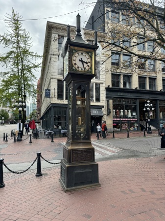 The Steam Clock in Vancouver, BC, Canada