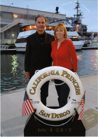 Dinner cruise & Fireworks in San Diego. 