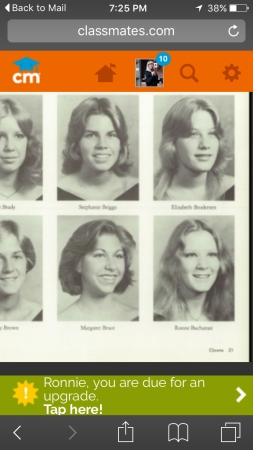 Ronnie Michelle Buchanan's Classmates profile album