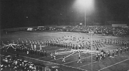 Bruce Dehoog's album, Magnolia High School Band, Flag, Banner & Drill