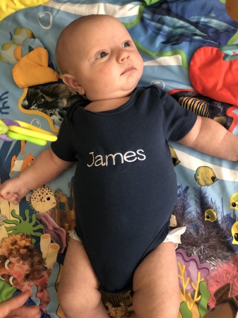 My new grandson James