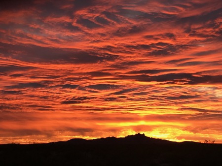 Arizona home sunrise 