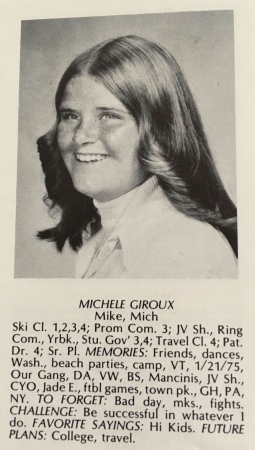 Michele Higgs' Classmates profile album
