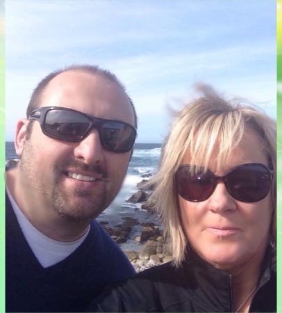 Daniel and I in Carmel in 2014