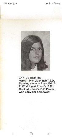 Janice Bertin's Classmates profile album