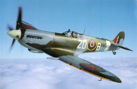 British Spitfire World War II Fighter