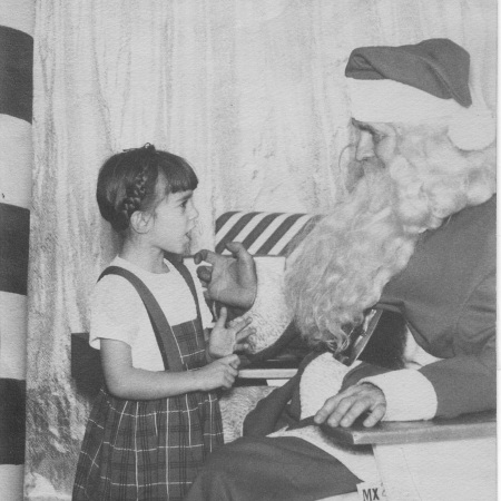 Me and Santa at MACY's NYC