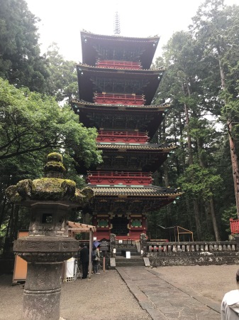 Pagoda at the Tokugawa Shrine