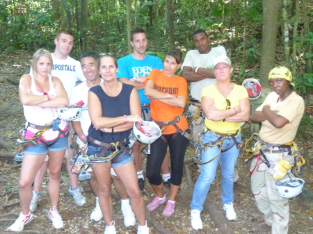 Our Group Jamaica Zip Lining