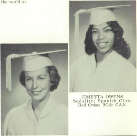 Jimetta Hunter - Beauregard's Classmates profile album