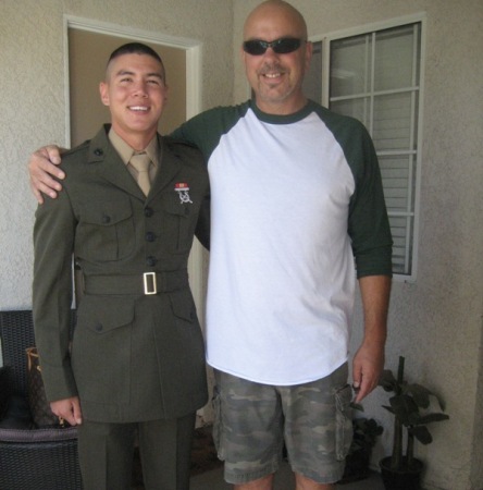 Me and my Marine PFC