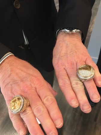 Warriors Chamionship Rings....Heavy 