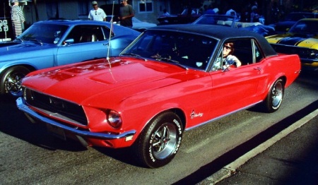My 68 Mustang & Me at MLT Parade