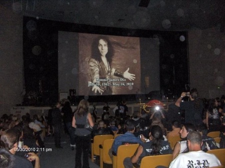 May 30 2010 Ronnie James Dio funeral